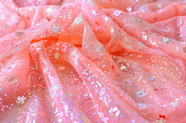 Como usar tule com glitter sem comprometer a elegância da peça?